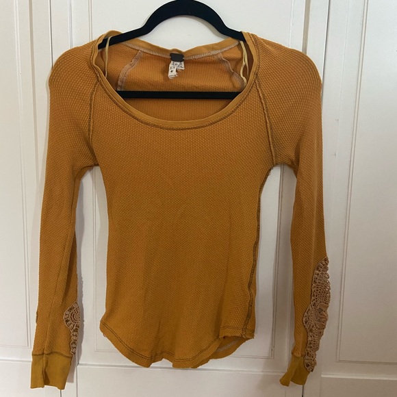 We the Free Yellow Long Sleeve - Picture 5 of 9